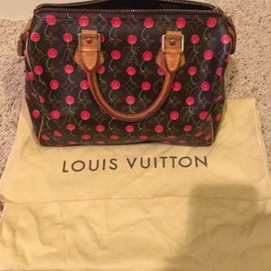 Cherry speedy Louis Vuitton Bag.